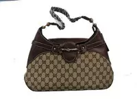 femmes gucci discount sac 2013 bon sac mm1441 abricot brun 38cmx20cmx8cm